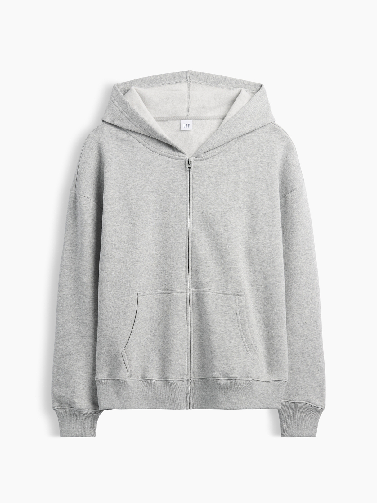 Oversized Fleece Zip Hoodie | Gap Factory