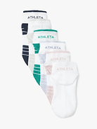 Image number 2 showing, Athleta Girl Everyday Ankle Sock 6-Pack