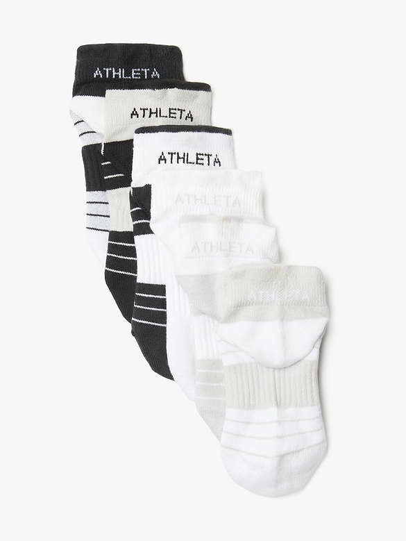 Athleta Girl Everyday Ankle Sock 6-Pack