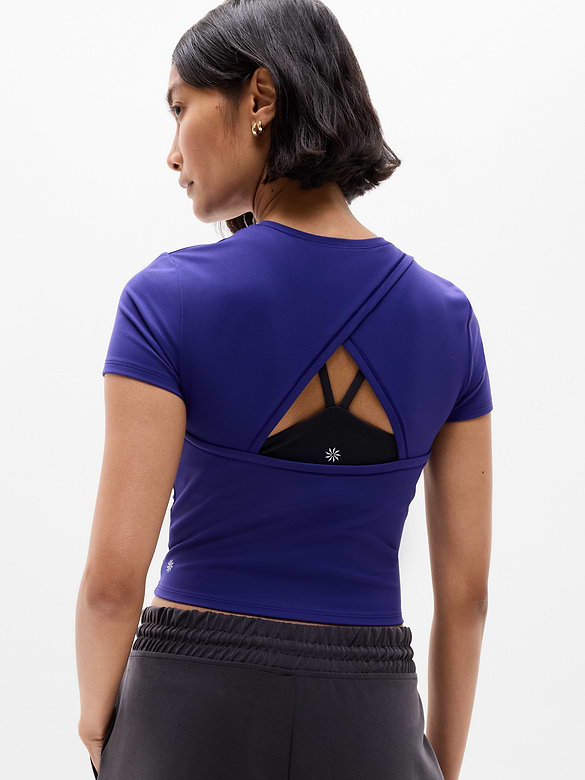 Transcend Open Back Tee