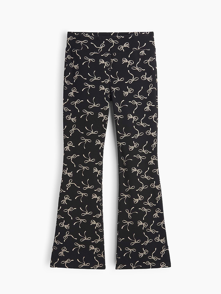 Image number 1 showing, Kids Stretch Jersey Flare Leggings