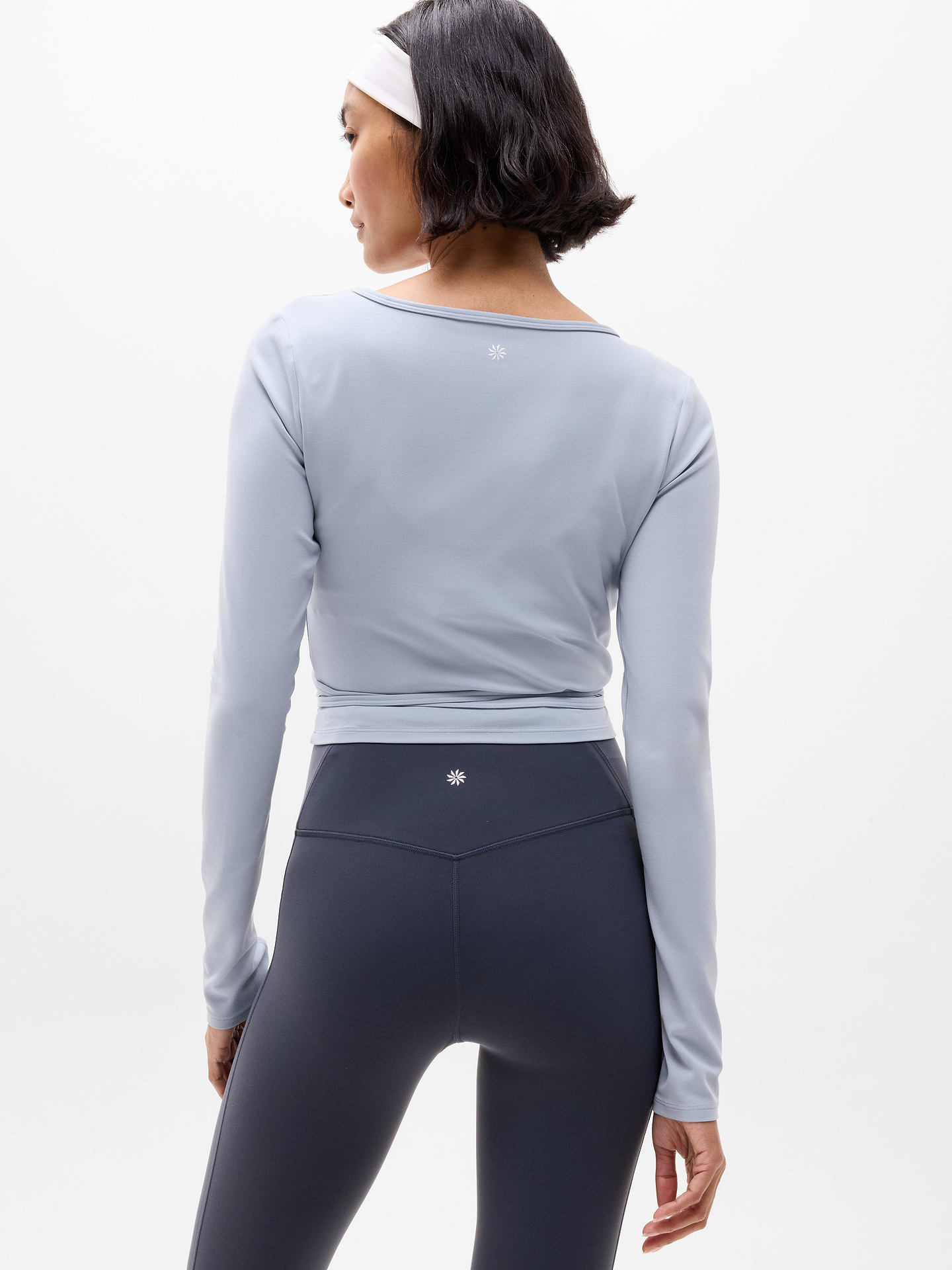 Image 3 of 6, Transcend Wrap Crop Top