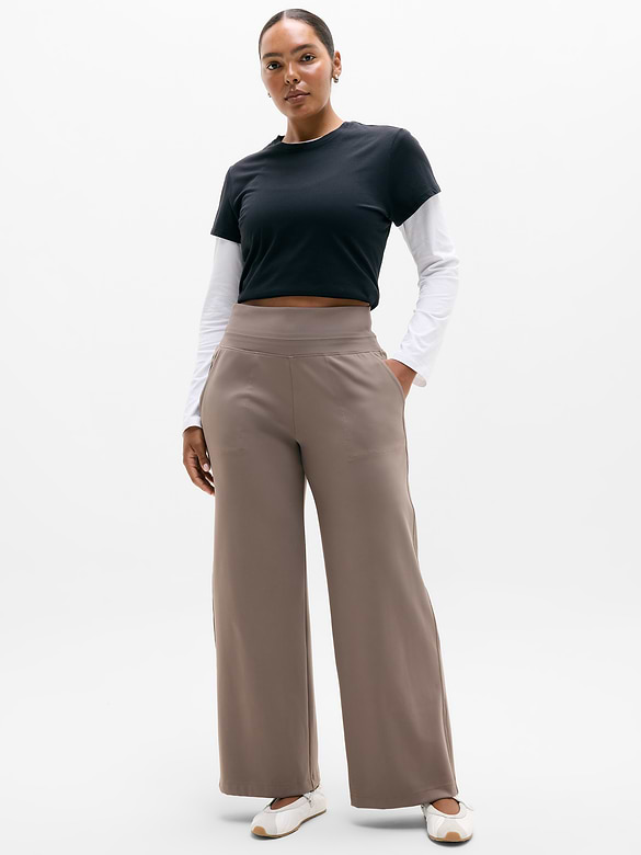 Venice High Rise Wide Leg Pant
