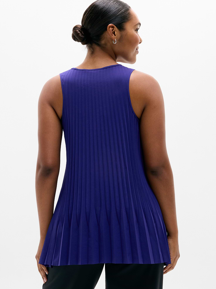 Image number 6 showing, Featherweight Plissé Tank