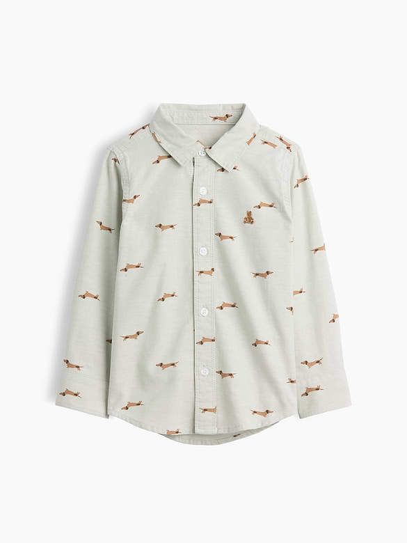 babyGap Print Oxford Shirt