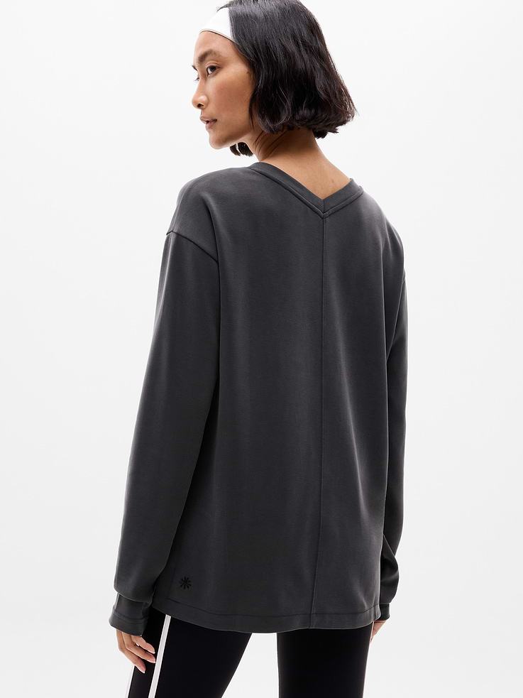 Image number 3 showing, Seasoft V Neck Sweatshirt