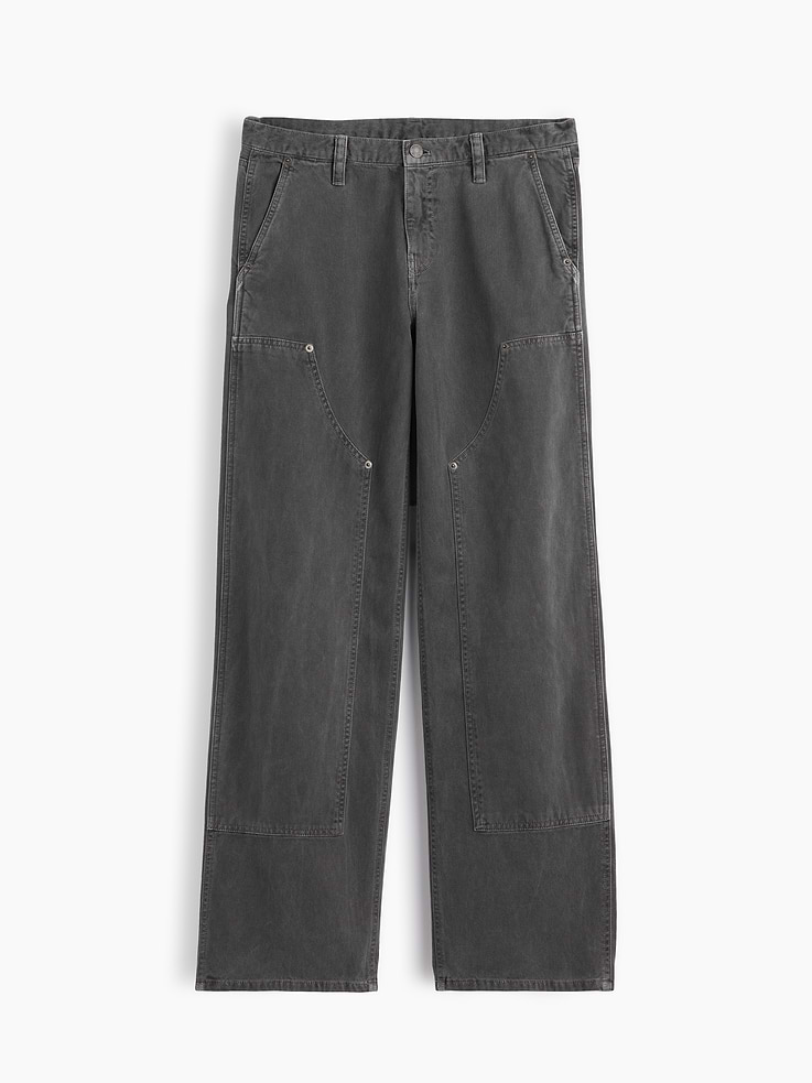 Image number 6 showing, Low Rise '90s Loose Double-Knee Carpenter Pants