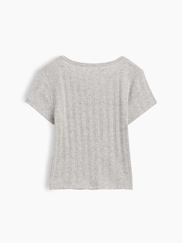 Baby & Toddler Pointelle Rib T-Shirt