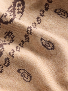 Image 3 de 4, Écharpe triangulaire à motif cachemire