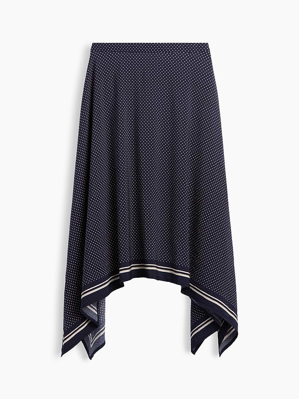 Handkerchief Maxi Skirt