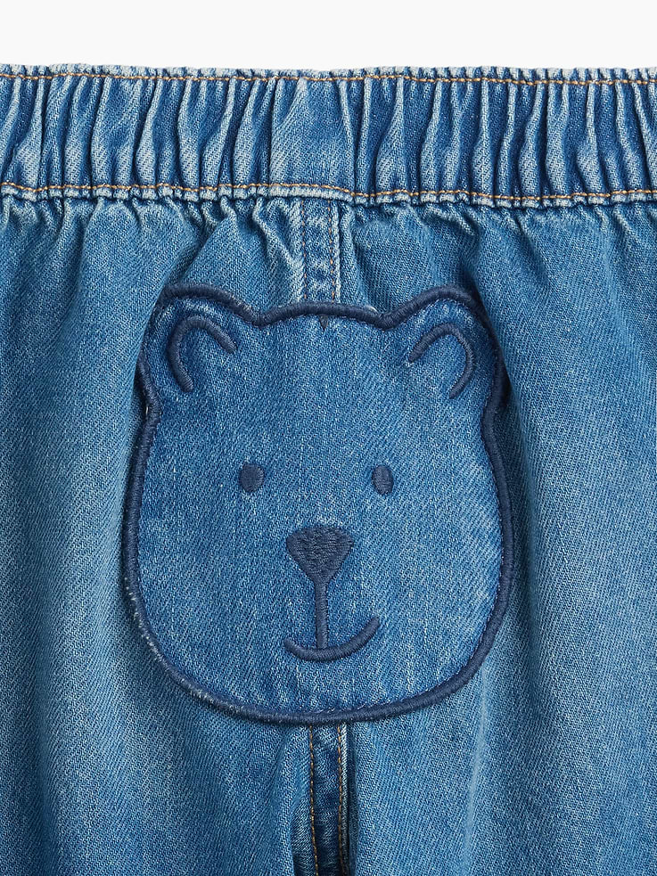 Image number 3 showing, Baby Brannan Bear Pull-on Barrel Jeans