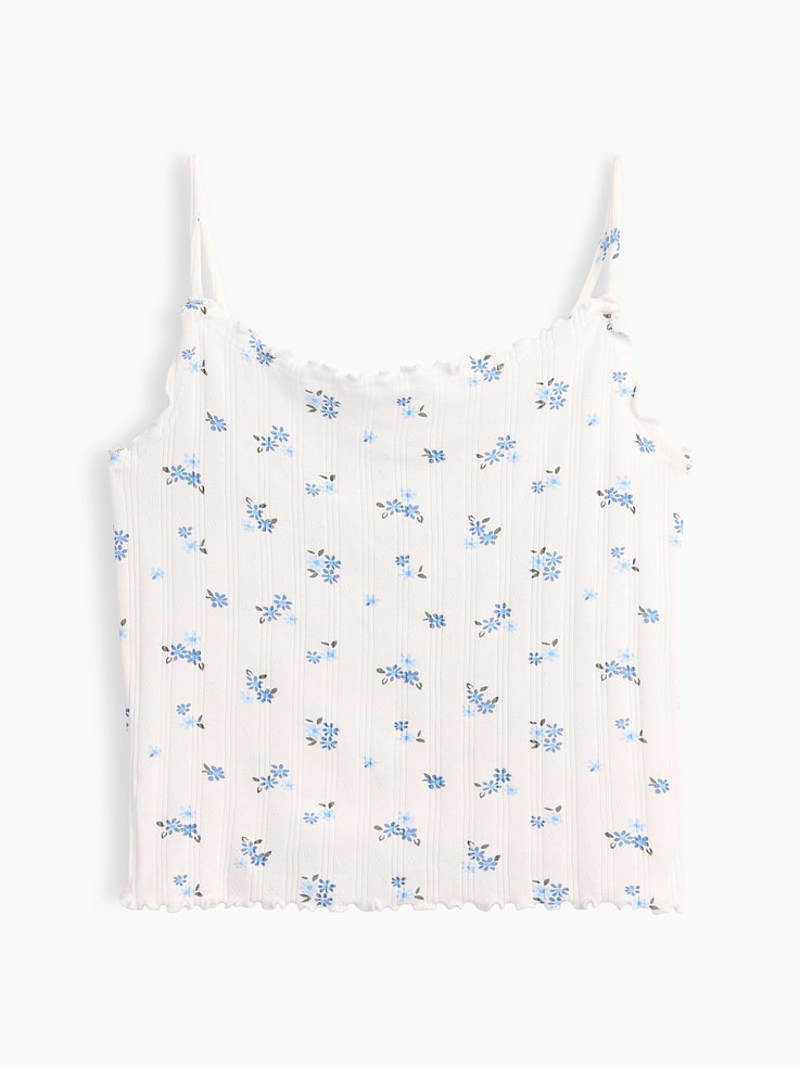 Image number 2 showing, Kids Pointelle Rib Cami