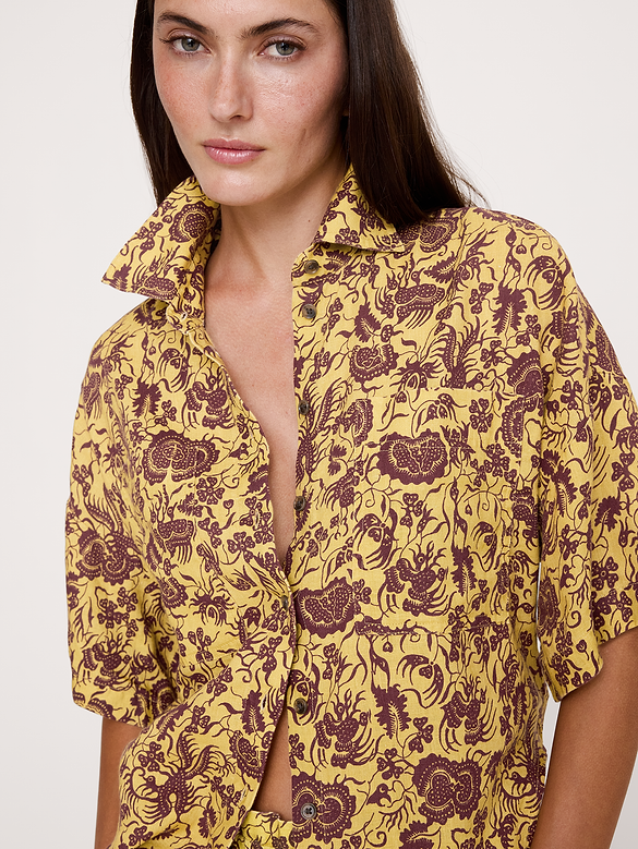 Linen Short-Sleeve Shirt