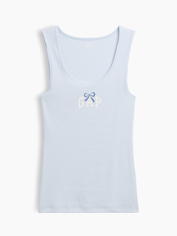 Gap Logo Ribbed Tank Top