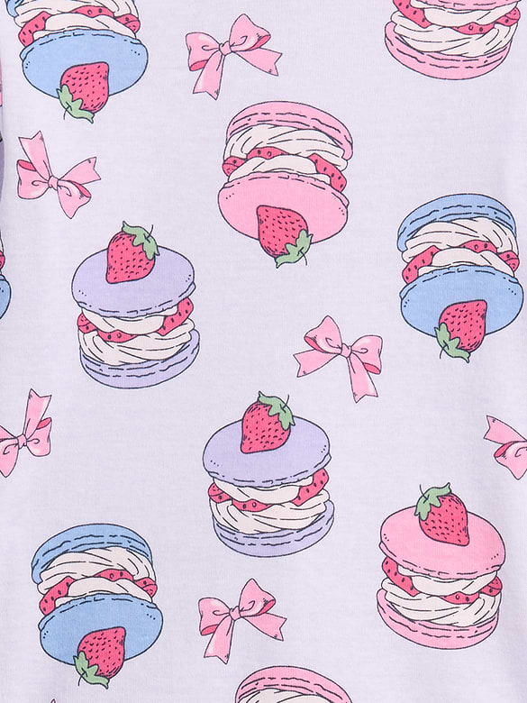 Kids & babyGap Macaroon Print PJ Set