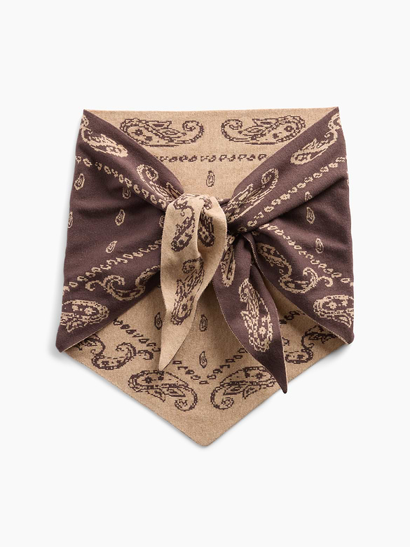 Paisley Triangle Scarf