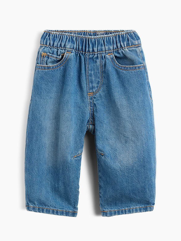 Baby Brannan Bear Pull-on Barrel Jeans