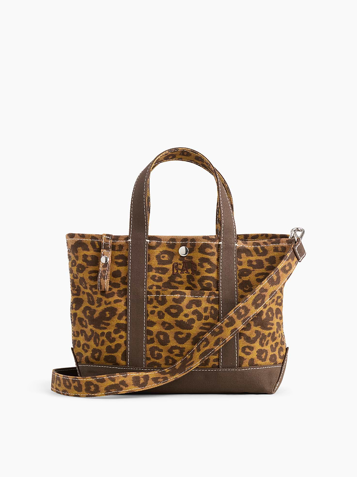 Image number 1 showing, Kids Canvas Gap Logo Mini Tote Bag