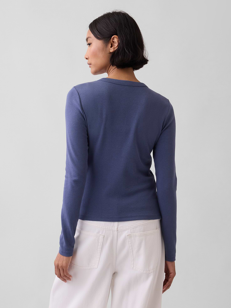 Image number 3 showing, Modern Crewneck Cardigan