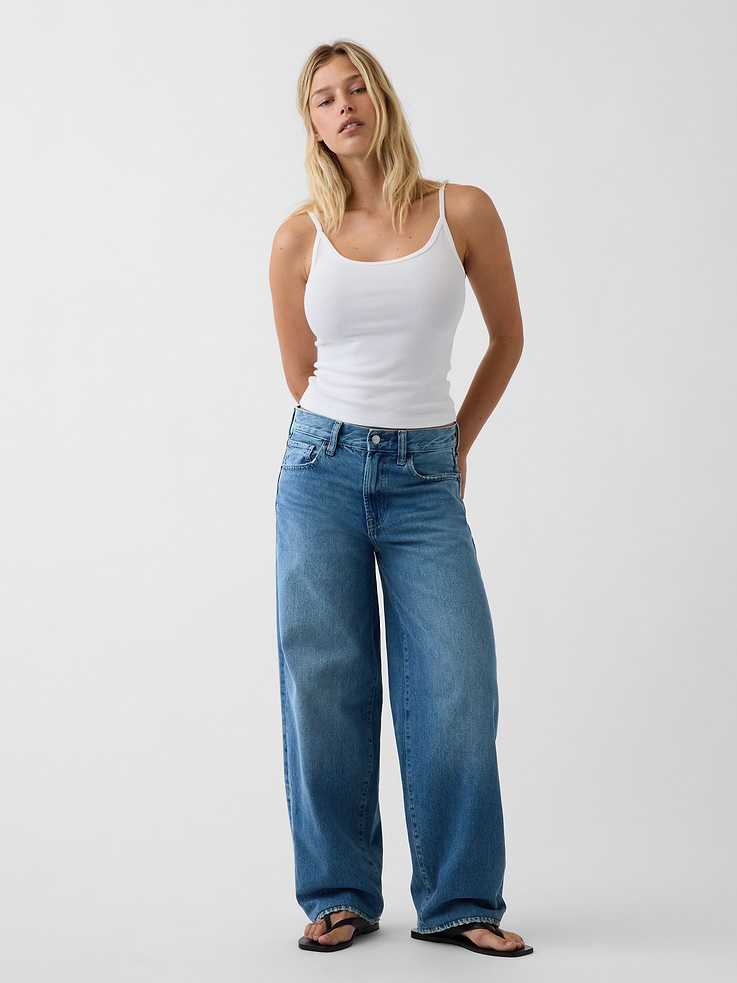 Image number 1 showing, The Hailey Extra Baggy Jean