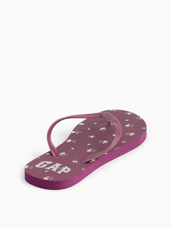 Gap Logo Flip Flops