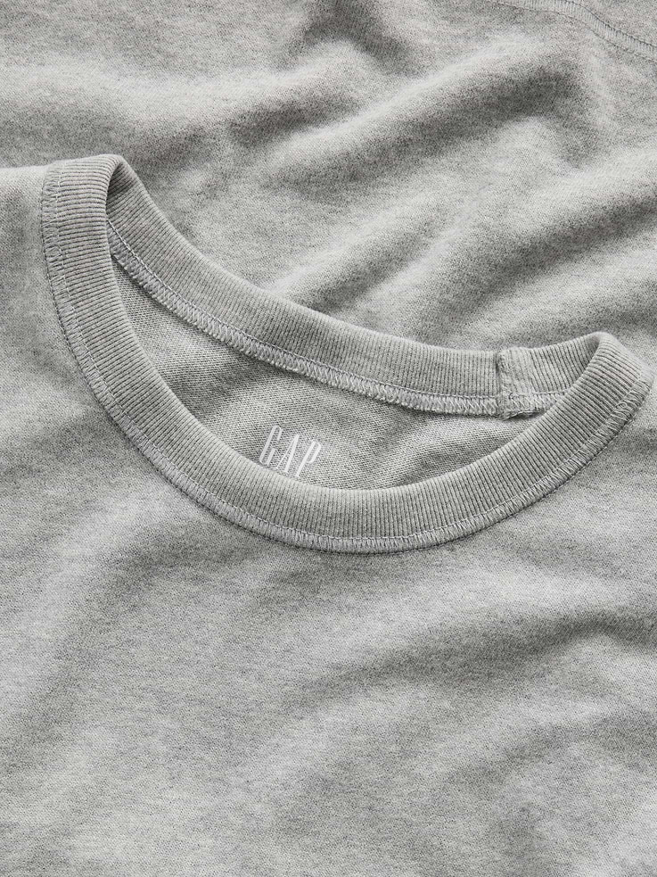 Image number 4 showing, Adult Heavyweight Crop T-Shirt