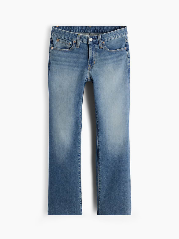 Low Rise Long & Lean Crop Jeans