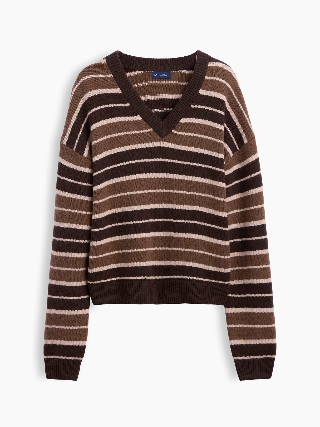 CashSoft Oversized V-Neck Sweater | Gap