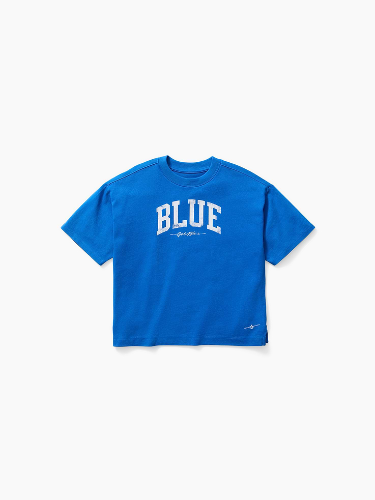 Image number 5 showing, Get Blue Kids Relaxed Logo T-Shirt