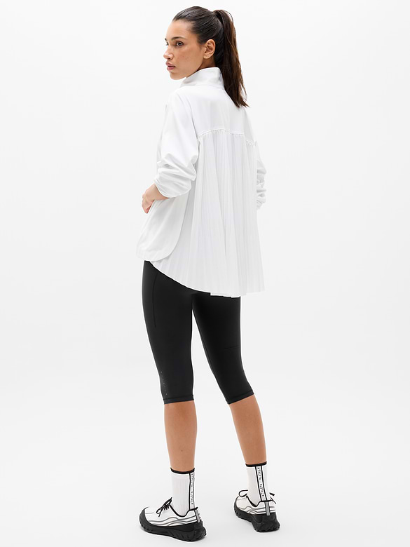 Featherweight Plissé Jacket