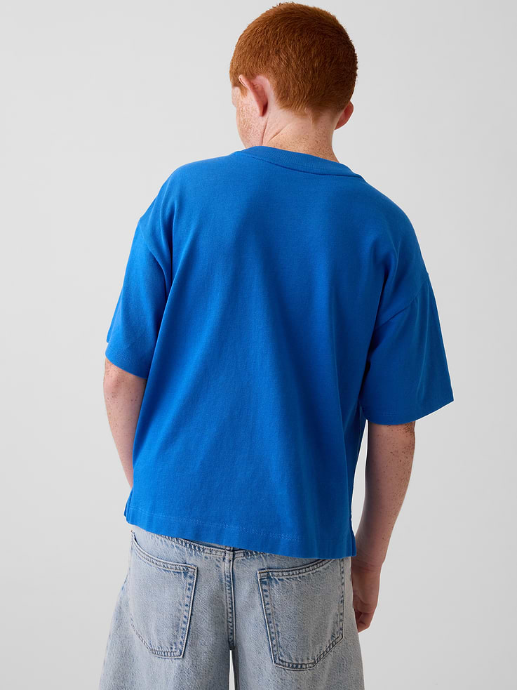 Image number 2 showing, Get Blue Kids Relaxed Logo T-Shirt
