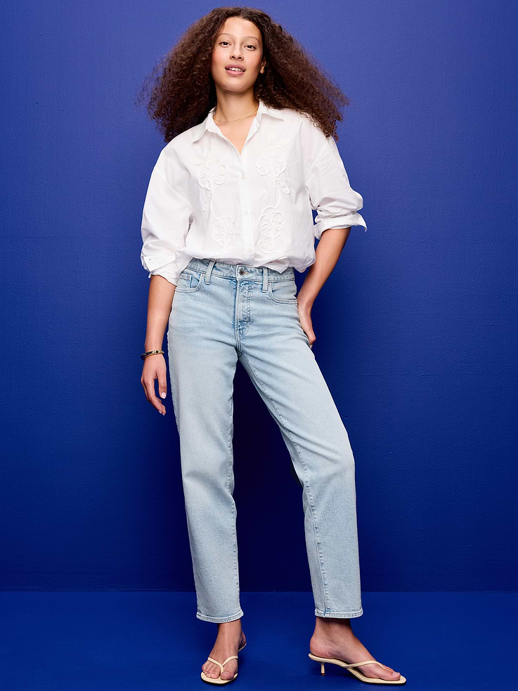 L'image numéro 1 présente Jean OG ample à taille haute
