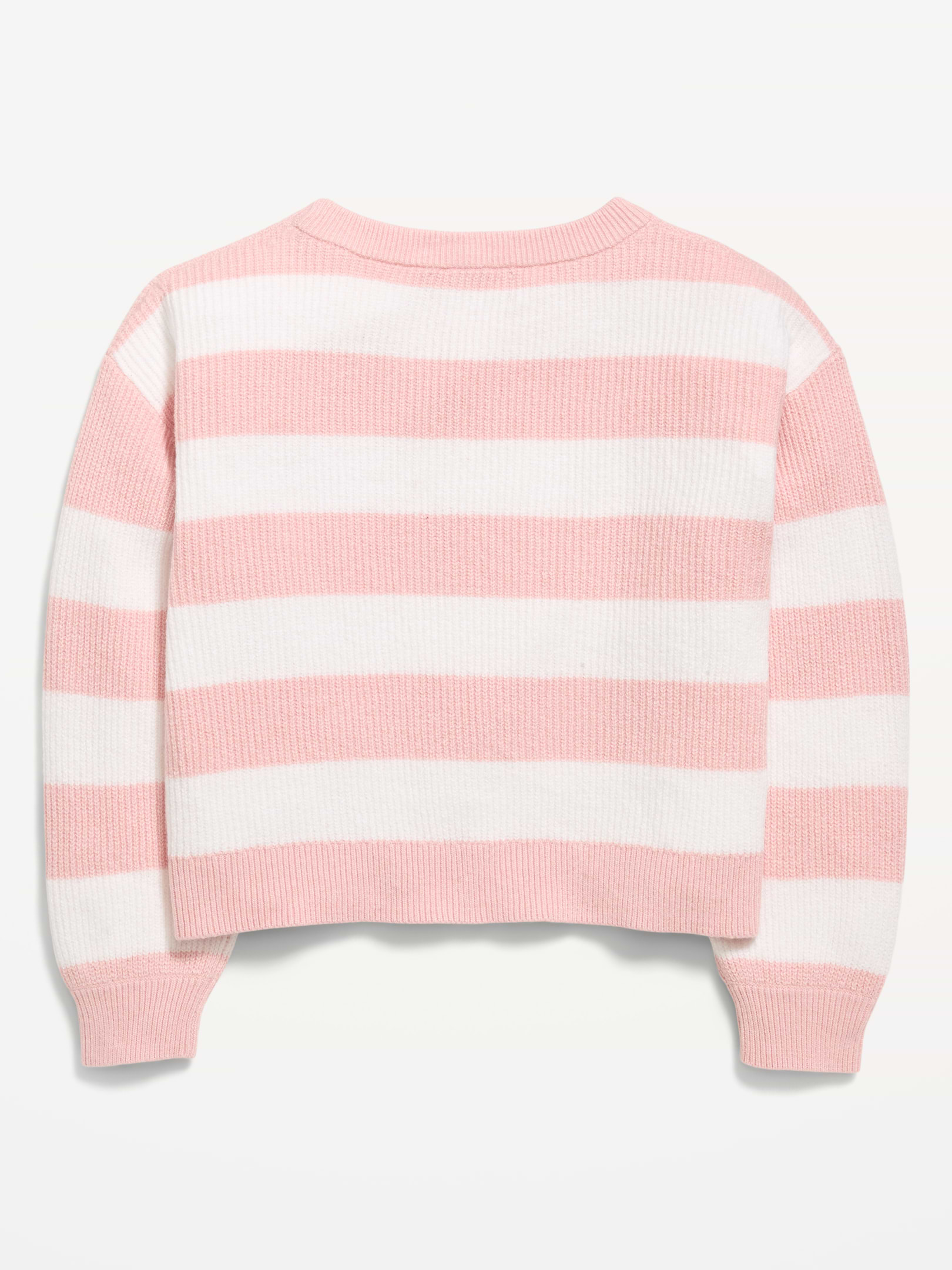 Image number 2 showing, Long-Sleeve Cable-Knit Sweater for Girls