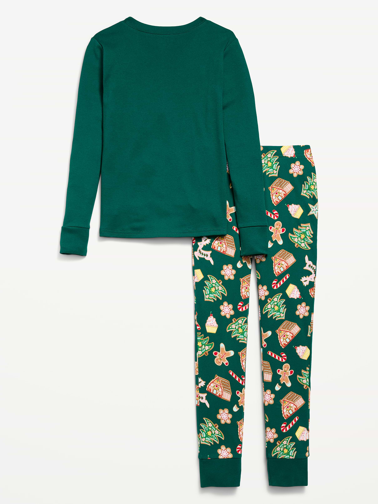 Image number 2 showing, Gender-Neutral Snug-Fit Graphic Pajama Set for Kids
