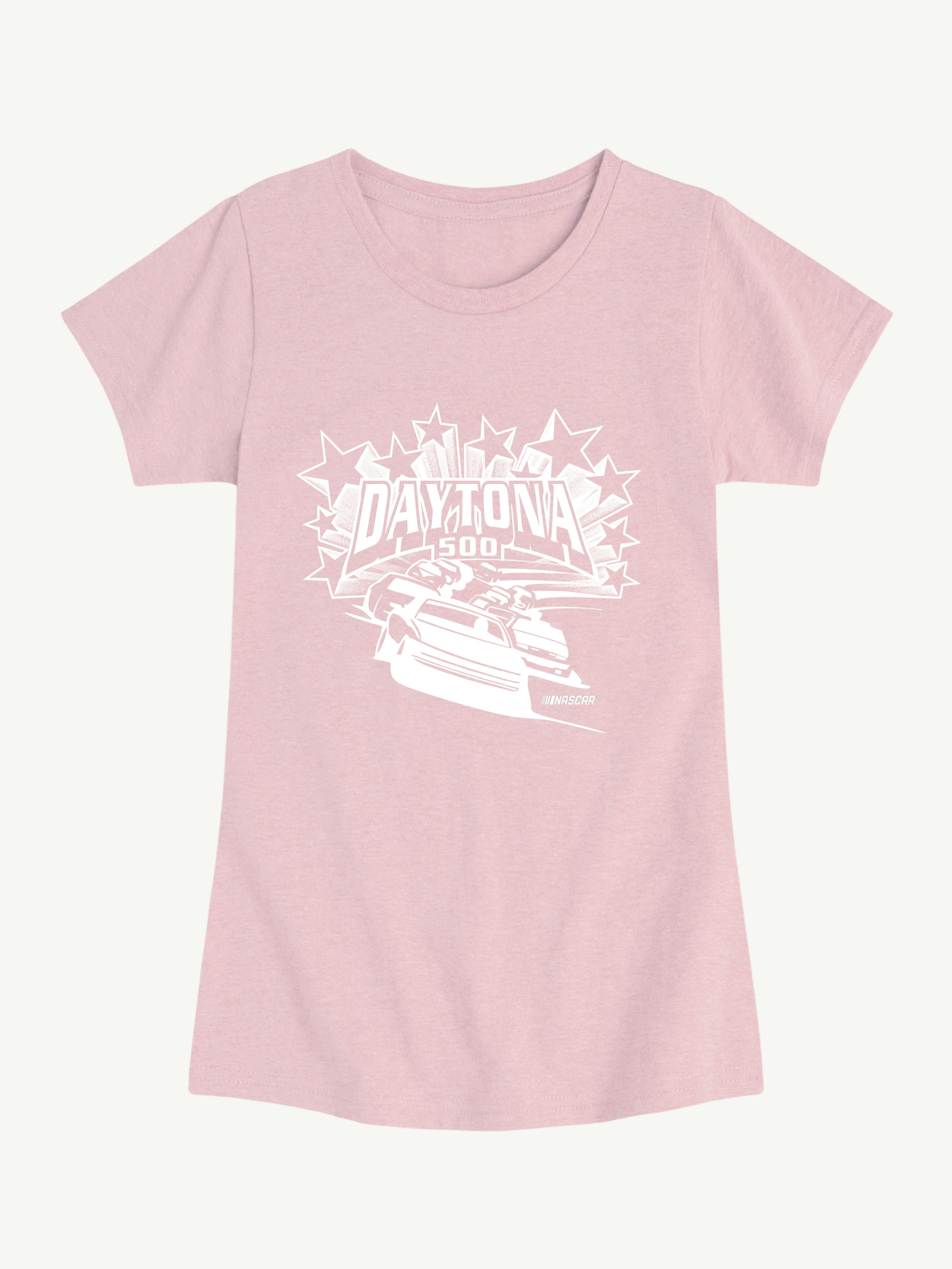 Image number 1 showing, NASCAR Daytona 500 Stars And Stripes Short Sleeve Graphic T-Shirt For Girls
