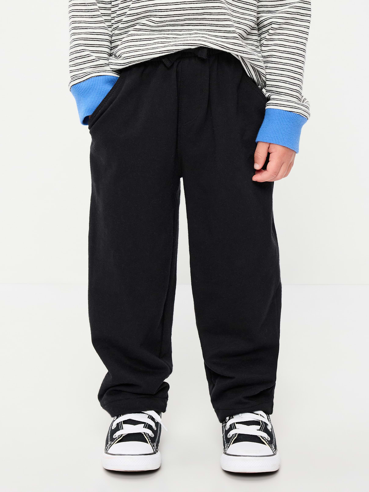Image number 2 showing, Barrel-Leg Knit Pants for Toddler Boys