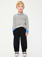 Image number 1 showing, Barrel-Leg Knit Pants for Toddler Boys