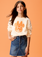 Image number 1 showing, Old Navy x Disney Minnie Mouse Oversized Tunic Sweatshirt for Girls