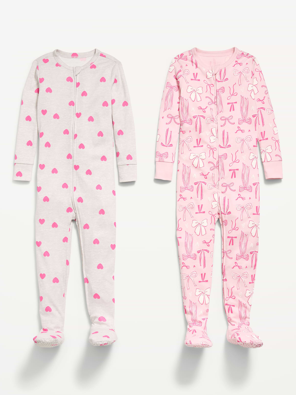 Image number 2 showing, Snug-Fit 2-Way-Zip Pajama One-Piece 2-Pack for Toddler & Baby