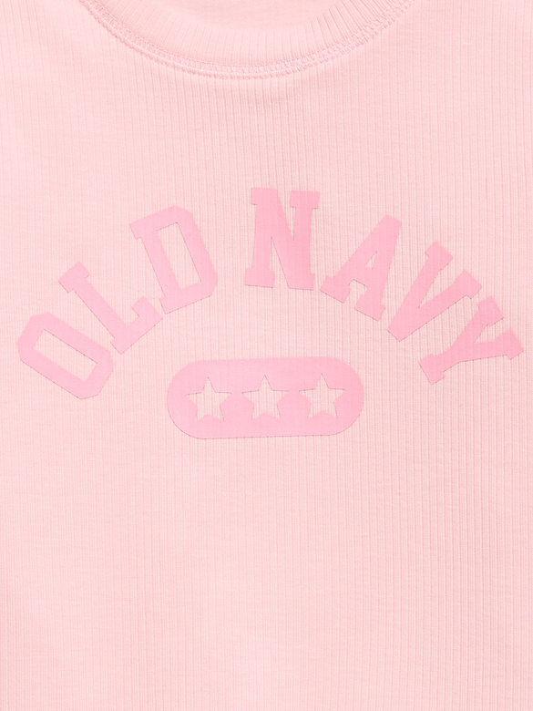Long-Sleeve Logo Graphic T-Shirt for Girls