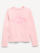 Image number 1 showing, Long-Sleeve Logo Graphic T-Shirt for Girls