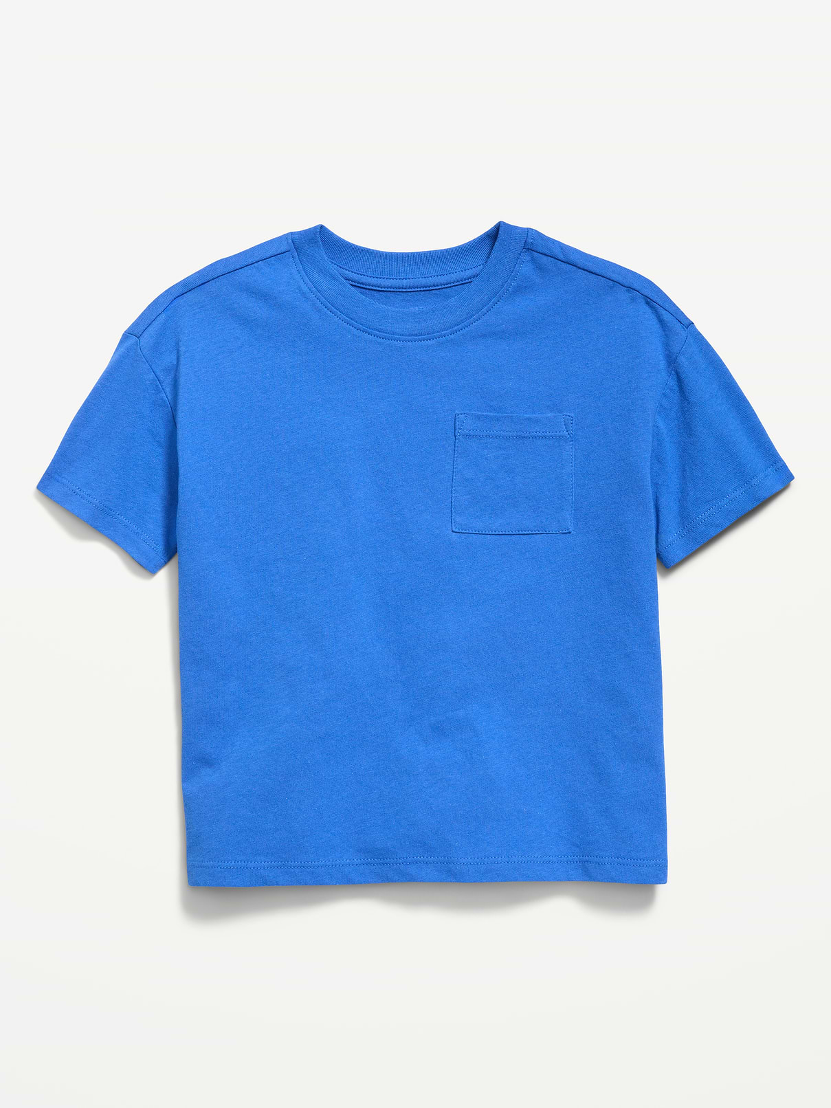Image number 1 showing, Oversized Short-Sleeve Pocket T-Shirt for Toddler Boys