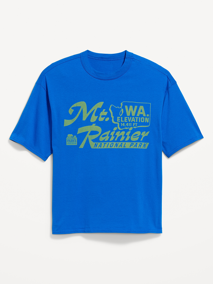 Image number 1 showing, Mount Rainier National Park Loose T-Shirt