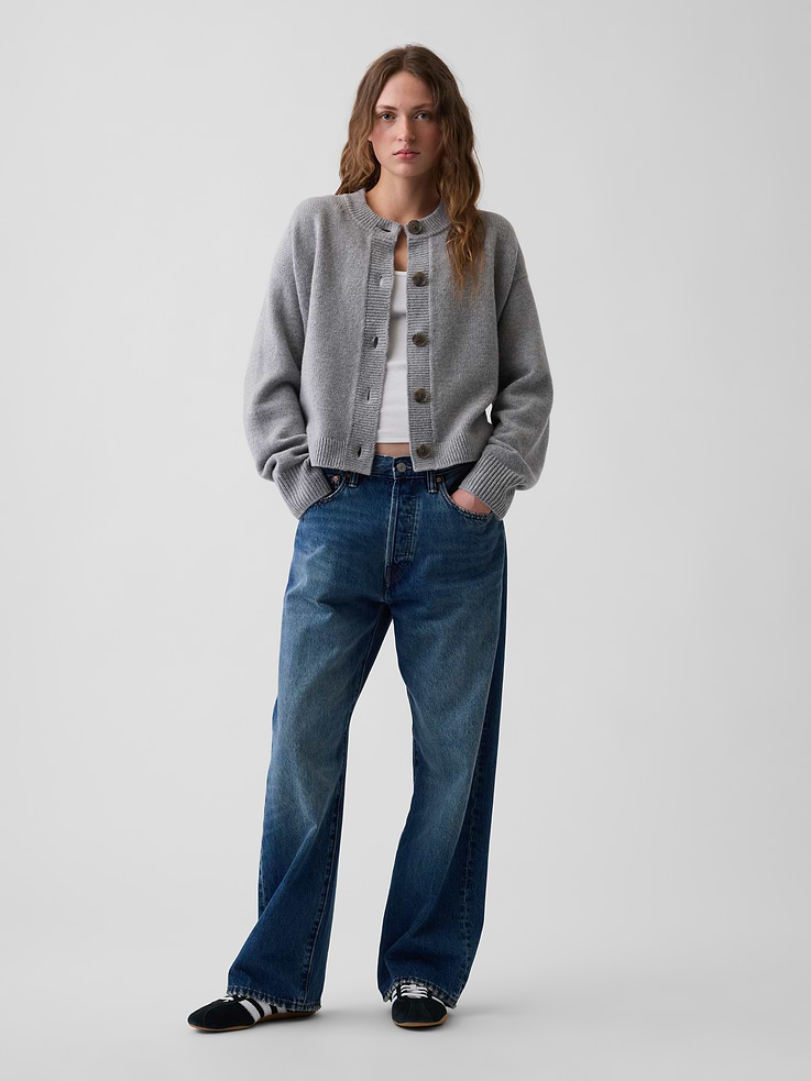 Image number 2 showing, CashSoft Oversized Chunky Cardigan