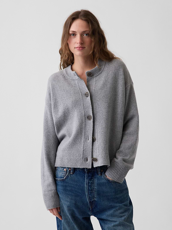 CashSoft Oversized Chunky Cardigan