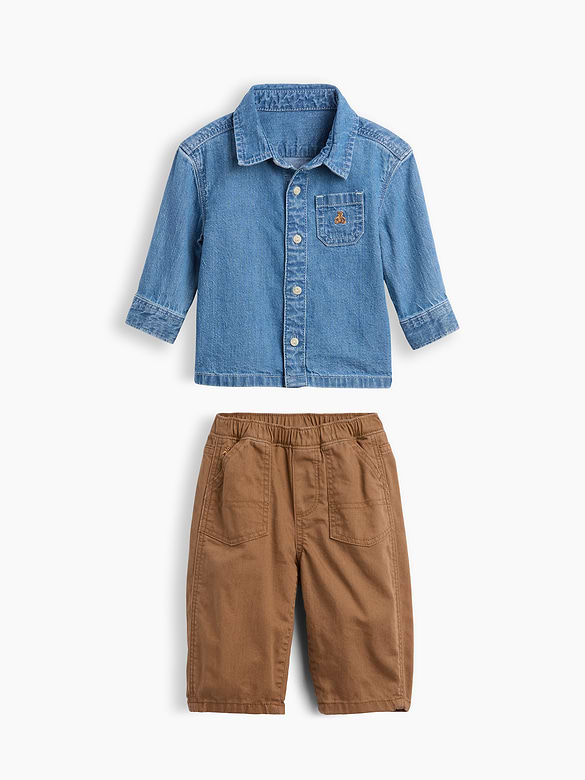 Baby Denim Outfit Set