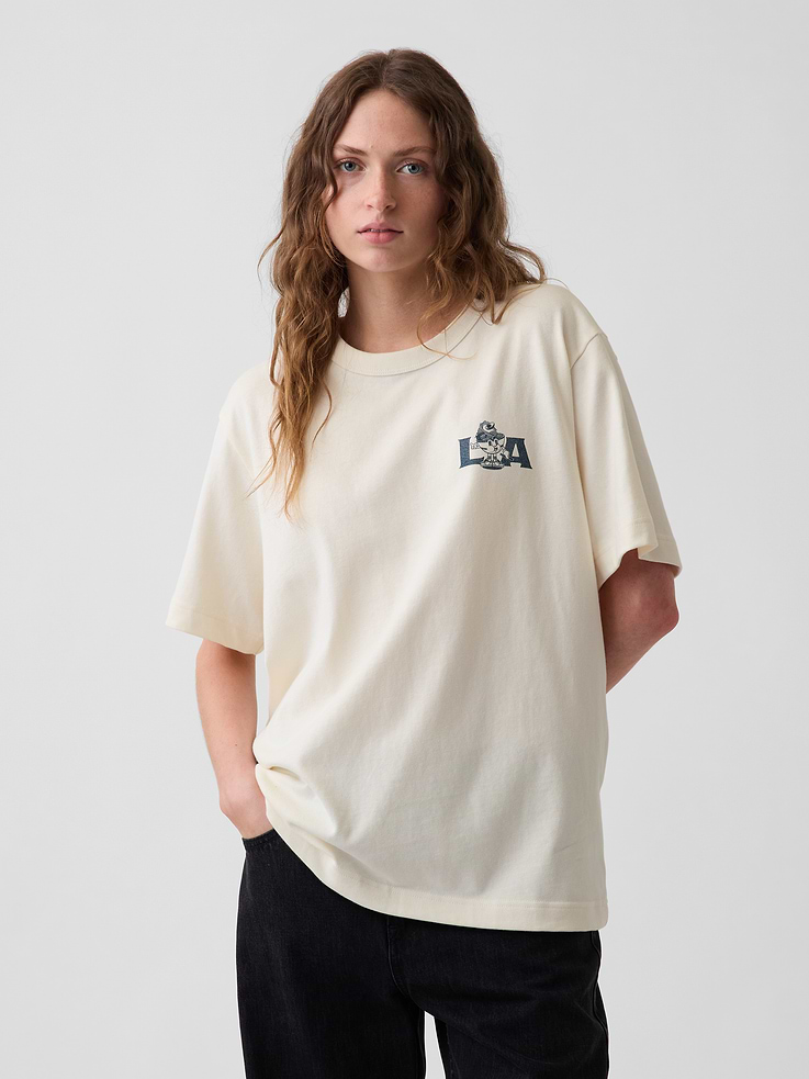 Image number 5 showing, Heavyweight Relaxed Graphic T-Shirt