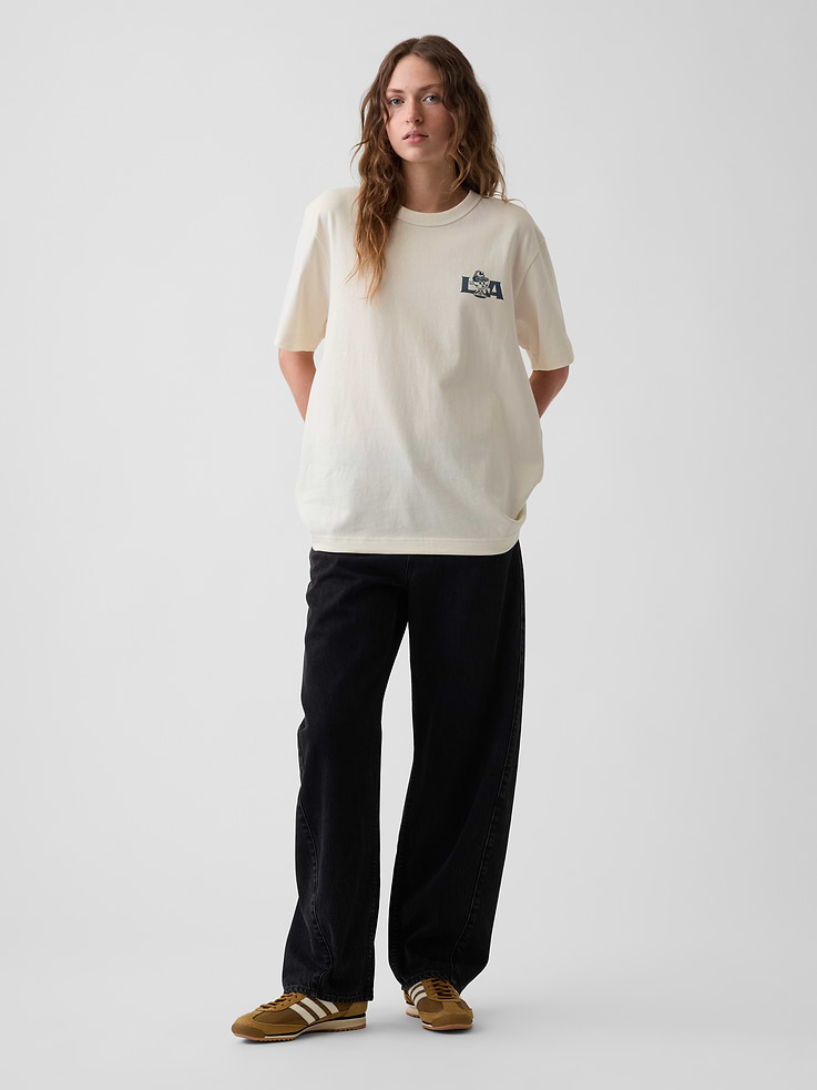 Image number 6 showing, Heavyweight Relaxed Graphic T-Shirt