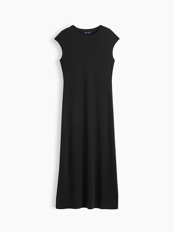 Cap-Sleeve Maxi Dress
