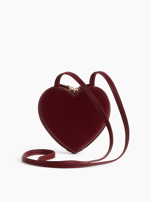 Toddler & Kids Heart Crossbody Bag